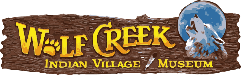 Header for Wolf Creek Indian Village and Museum